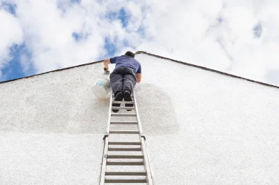 Peinture extérieure à Folles — façades et ravalement